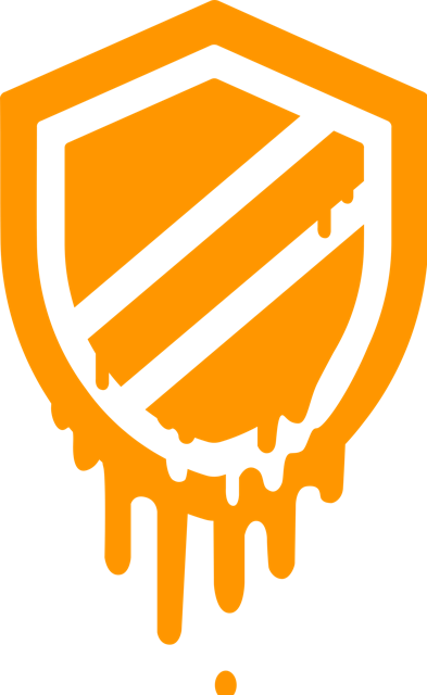 The Meltdown logo: a melting shield