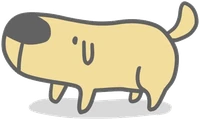 Dogdog, a yellow dog